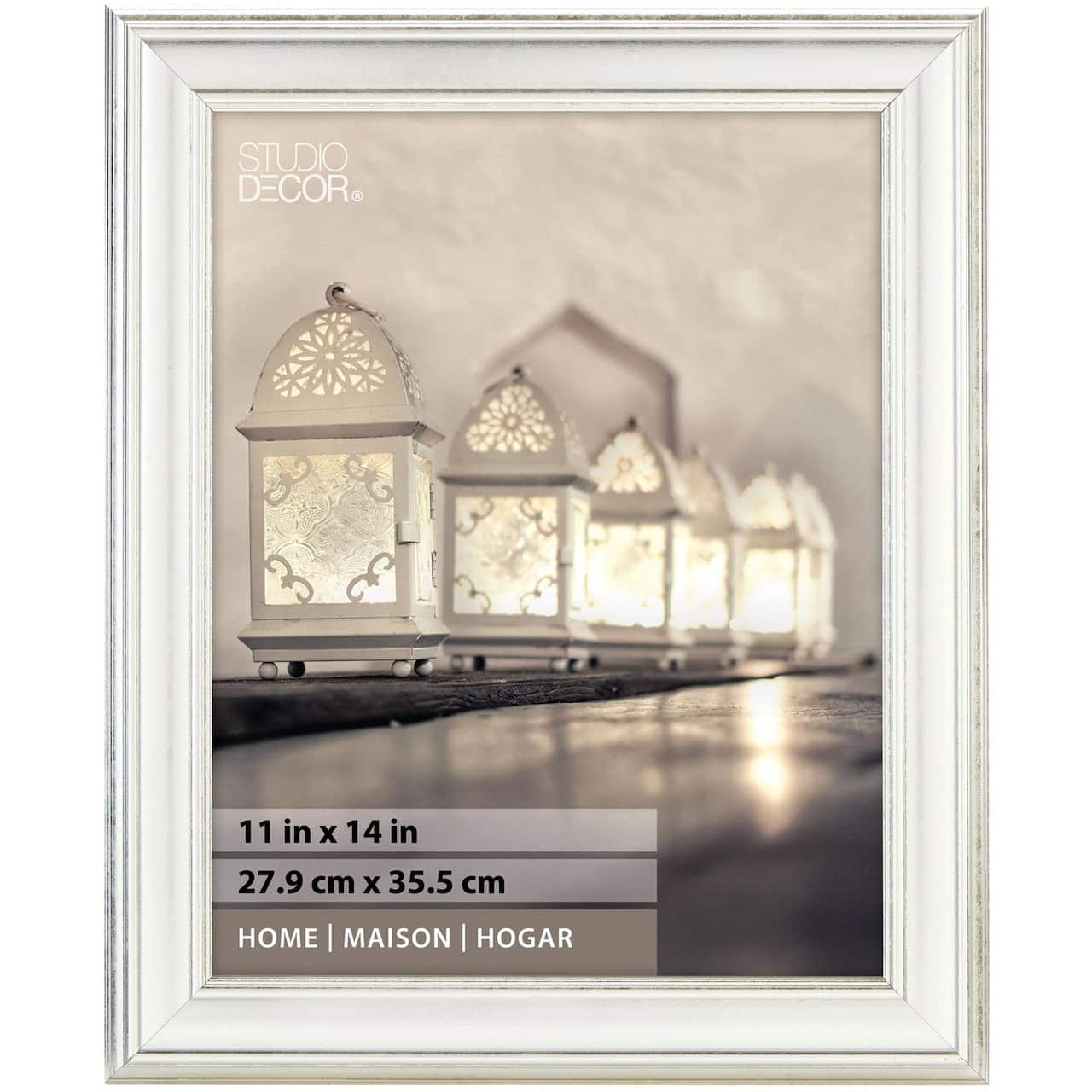 8 Pack: Vintage Silver 11" x 14" Frame, Home Collection By Studio Décor®